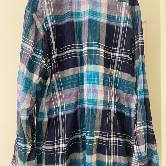 Arnold Zimberg Checked Button Down Shirt - Picture 4 of 5